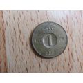 Sweden 1967 1 Ore Coin