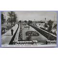1953 postcard Sunken Gardens & Promenade Torquay