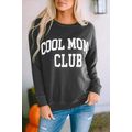 Gray COOL MOMS CLUB Drop Shoulder Sweatshirt
