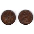 Great Britain. Victoria. Halfpenny 1854. dy16748