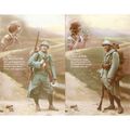 2 CARTES POSTALES - Patriotique - ref 93