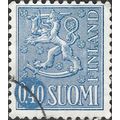 FINLAND, Lion Rampant, blue 1967, 0.40mk