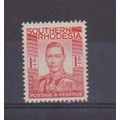 SouthernRhodesia.SG41 1d Scarlet.Mounted Mint.O...