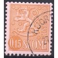 Finland 1963 - 15p yellowish brown - Rampant Li...