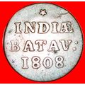 NOT BRASS: NETHERLANDS EAST INDIES ★ 1/16 GULDE...