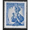 Mi 916 (*): 1 s 50. ultramarine Definitive: Pro...