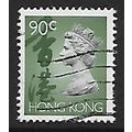 HONG KONG 1992 90c SG 707 FINE USED