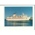 Pacific Cruise Co. MV MIKHAIL SHOLOKHOV Postcar...