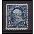 Used 264 1c Benjamin Franklin Barely Clears RA1003