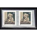 3447 10c Lion Statue Very Fine MNH CNP Left S33...