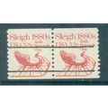 1900a 5.2c Sleigh Fine MNH Dry Gum PreCnx Gap S...