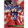 MARVEL ANNUAL 1995 FLAIR card # 107 CAPTAIN AME...