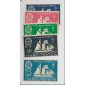 St Pierre and Miquelon Stamps Scott #300 To 304...