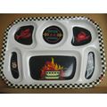 Plastic Divided Seafood Design Tray / Plate wit...