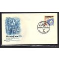 Event Cancel 05-27-86 2145 22c AMERIPEX '86 (Ca...