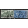 1950 Michel 791/792 - fine used (o)