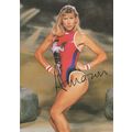 Amazon Gladiators Rare 1990s Fan Club Signed Ca...