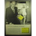 1957 Western Union Telegram Ad - Fred Cole shows beautiful figures