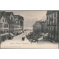 Strasse und Urirotstock, Brunnen, 1906 - Wehrli AK