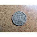 Borneo 1956 10 Cents Coin