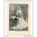 FINIISHING TOUCHES (TO WEDDING DRESS), c1899, B...