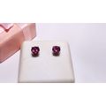 Estate 2ctw Natural rd Rhodolite Garnet 14Kt W/...