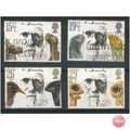 GB stamps 1982 used set - SG 1175-1178 - Charle...