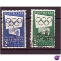 australia stamps 1955 olympic games set vfu sg280
