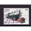 CUBA 1998 SG 4098 65c BALDWIN LOCOMOTIVE FINE USED