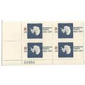 ANTARCTIC TREATY 8 cent 4 stamp BLOCK ( 1971 )