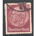 Germany 1934 - 15pf brownish purple - President...