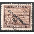 Malta 1948 - SG234 - ¼d brown - (Self Governmen...
