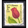 Used 2517 29c F Flower Fine W1131
