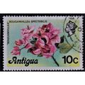 ANTIGUA, 1976 10c Bougainvillea, SG476 (Scott #...