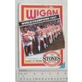 1987 programme Wigan v. St. Helens