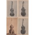 Bass Viola German Julian Bard Lute Mandolin 4x ...