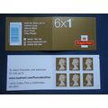 MB4f 6 FIRST CLASS MACHIN SELF ADHESIVE DEFINIT...