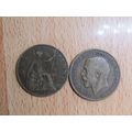 GB 1919 George V Penny Coin