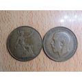 GB 1922 George V Penny Coin