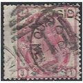 1875 SG144 3d Pale Rose Plate 16 Good Used Wing...