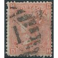 1865 SG94 4d Vermillion Plate 7 Check Letters "...
