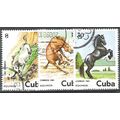 Cuba N° 2290/92 YVERT OBLITERE ( USED )