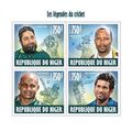 NIGER 2013 SHEET MNH CRICKET SPORTS DEPORTES 2