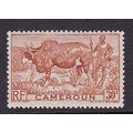 CAMEROUN / CAMEROON 1946 ZEBU & HERDSMAN 30c MI...