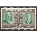 Southern Rhodesia 1950 SG70 2d Green & Brown Mo...