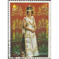 EQUATORIAL GUINEA, Queen Elizabeth II , orange ...