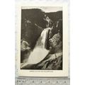 Vintage illustration: Lower Falls of the Yellow...