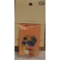 DOLLS HOUSE ARTISTS PALETTE BOARD, HAND MADE n100