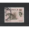 Dominica.SG169 10c Crapaud (Toad).Fine Used.Dec24c