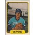 1982 Fleer baseball card 423 Paul Splittorff– R...
